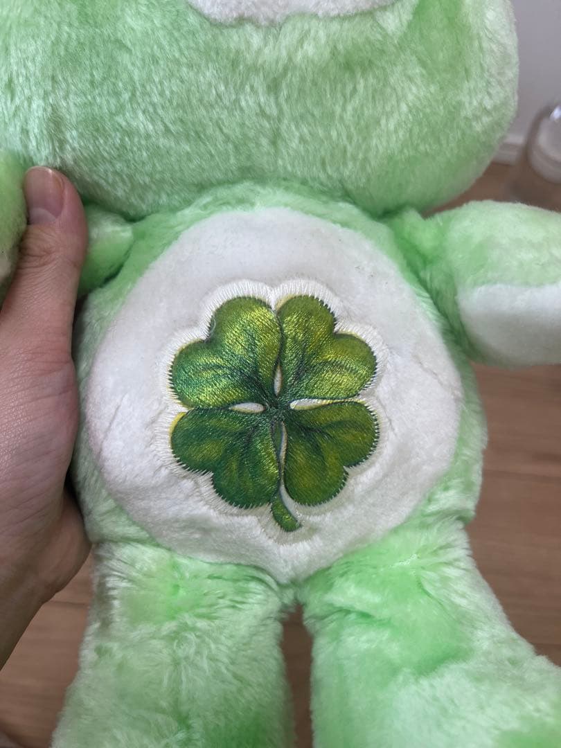 ケアベアグッドラックベア　ケナー社ビンテージぬいぐるみ