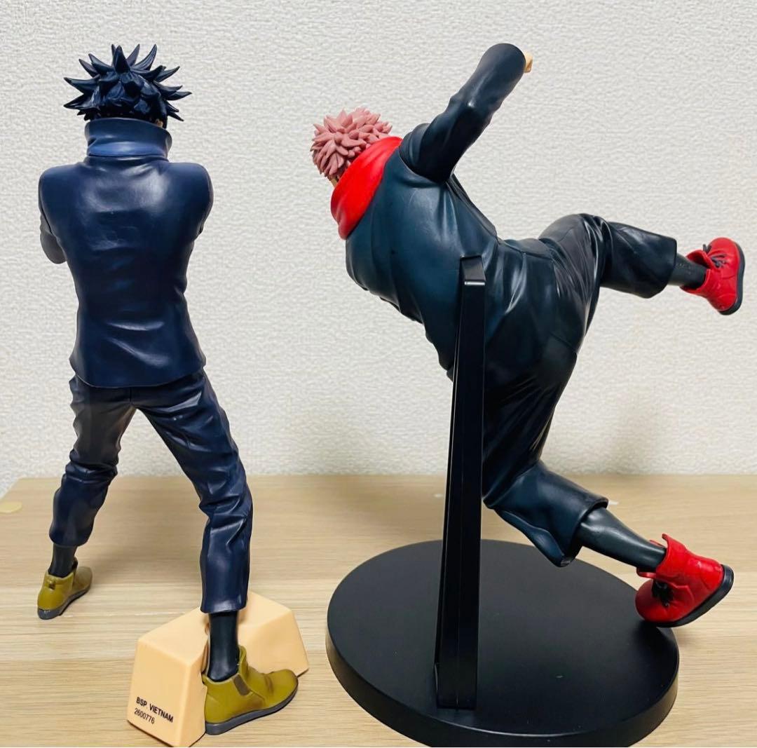 呪術廻戦2点まとめ売り 虎杖悠仁 伏黒恵 フィギュア プライズ 箱無し