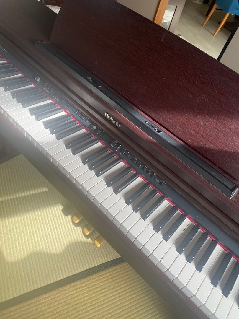 Rolandデジタルピアノ88鍵盤 ダークブラウン08年製(送料12000円