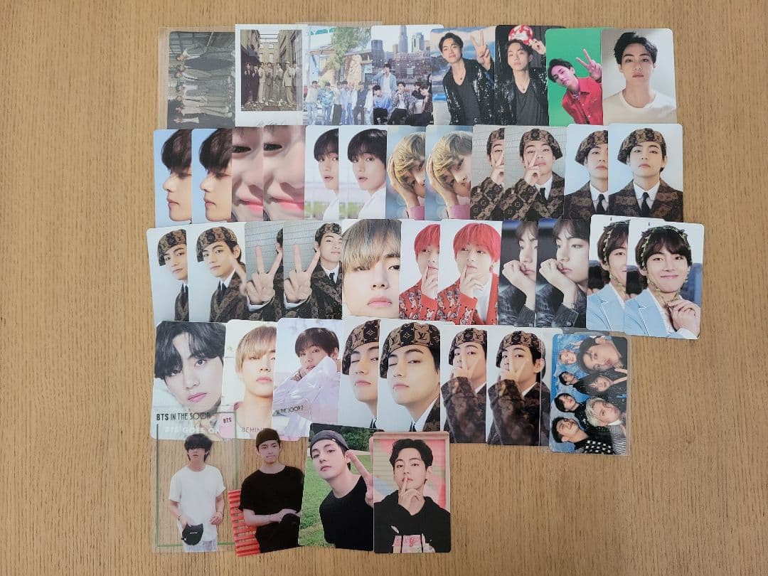 BTS V テテ テヒョン 公式トレカ ポストカード フォトカード まとめ売り