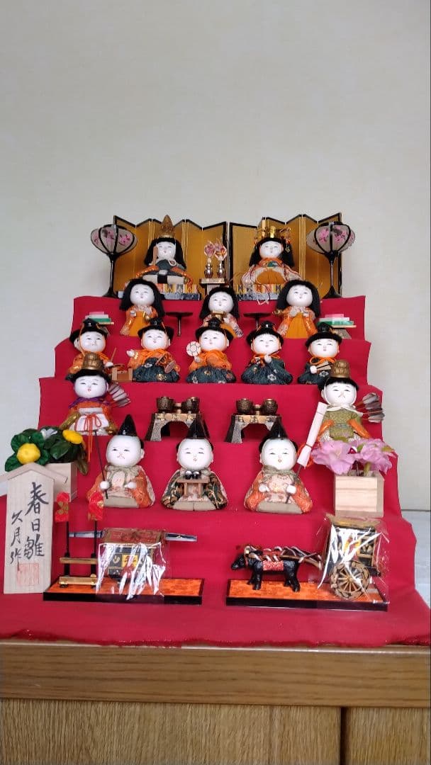 ゆ*ご様 ミニミニ雛人形セット