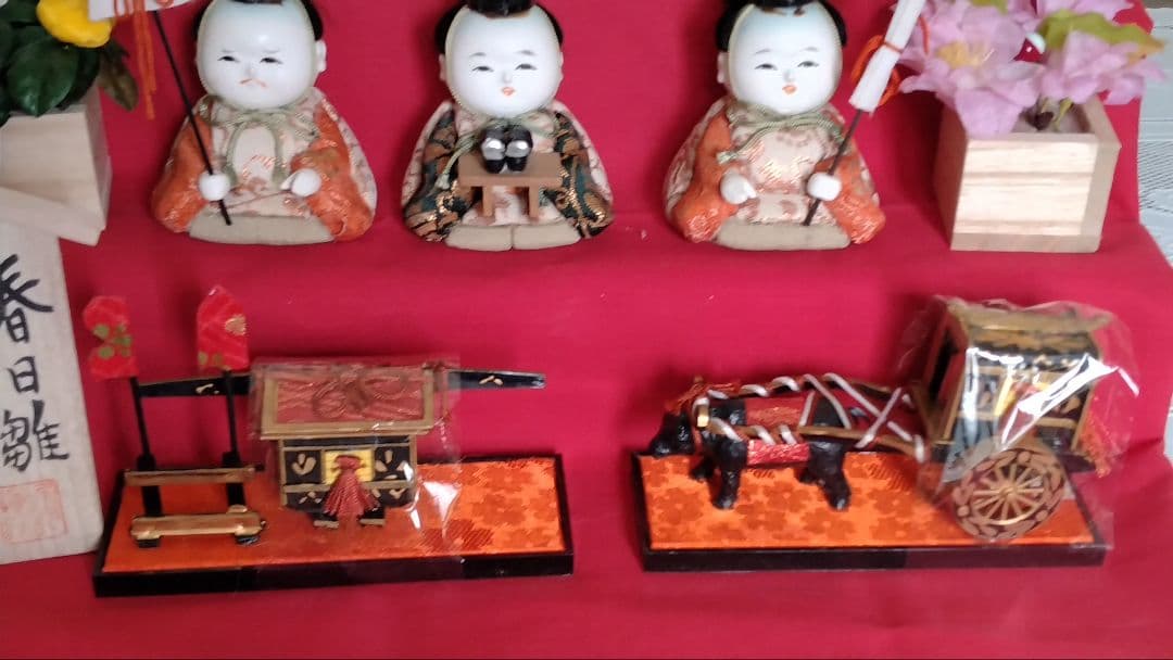 ゆ*ご様 ミニミニ雛人形セット