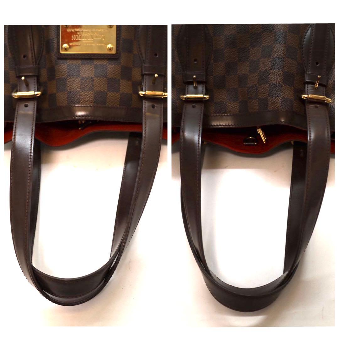 【超美品】　ルイヴィトン　ダミエ　エベヌ　ハムステッドMM トートバッグ