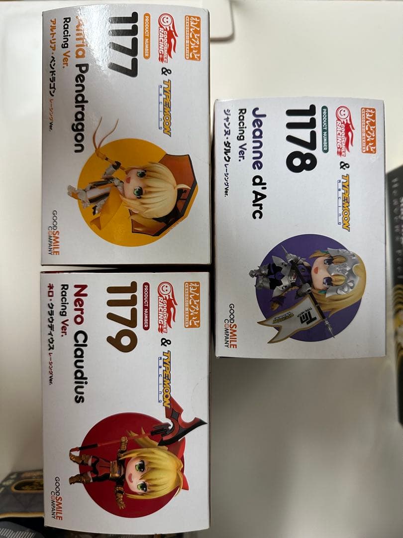 【未開封】 ねんどろいど FGO レーシングver. アルトリア/ジャンヌ/ネロ