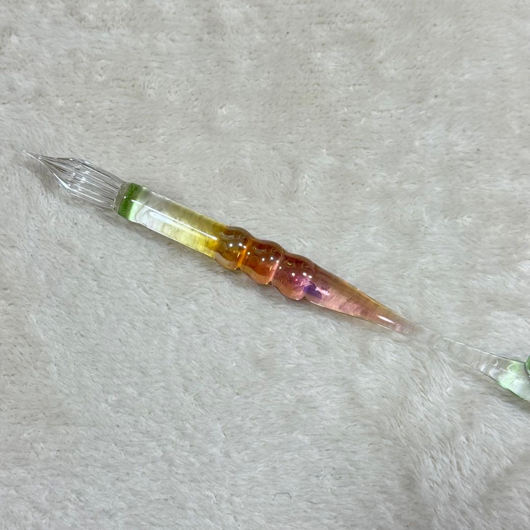 未使用】川西硝子 ガラスペン 十二 グラデーション 希少品 - メルカリ