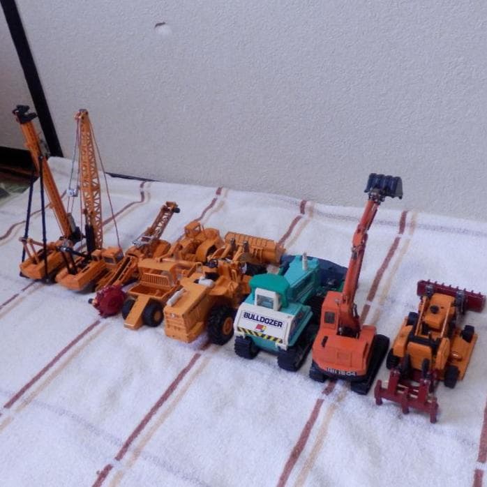 ⭕️当時物★働く車セット❤️日本製★シンセイ★ダイヤペットACE★ヨネザワ