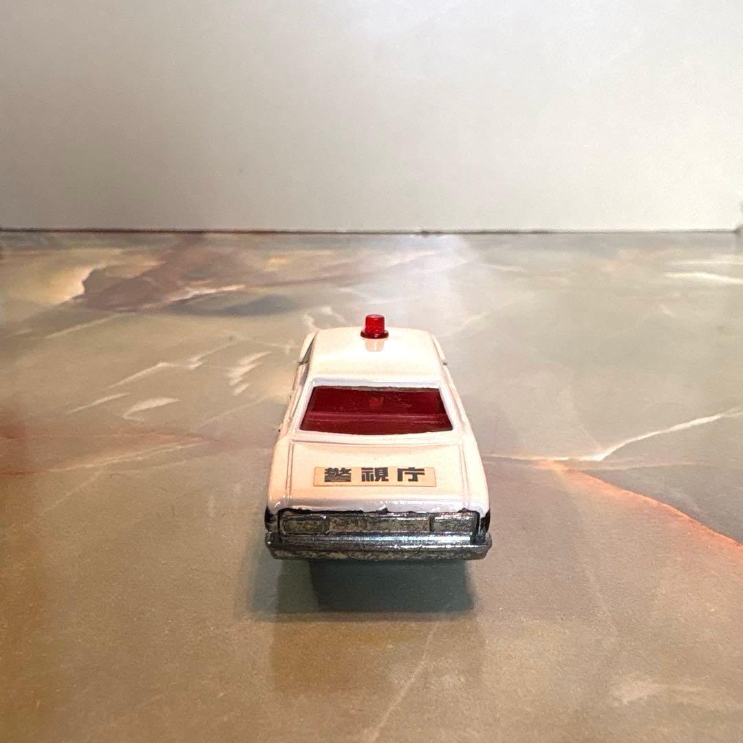 トミカNO.4 トヨタクラウンパトロールカー 黒箱 日本製 1Dホイール