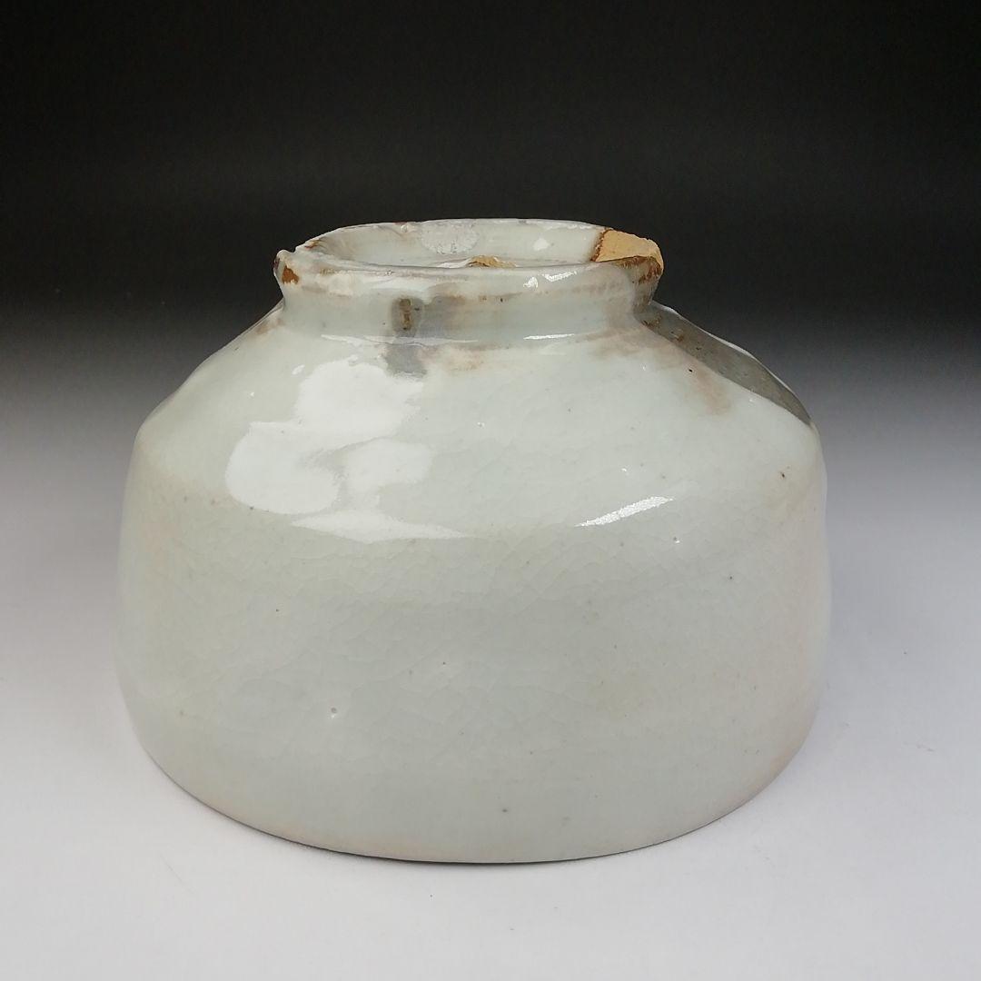 T461 茶碗 『粉引茶碗』『子の日窯 大島久興 作』 共箱 抹茶碗