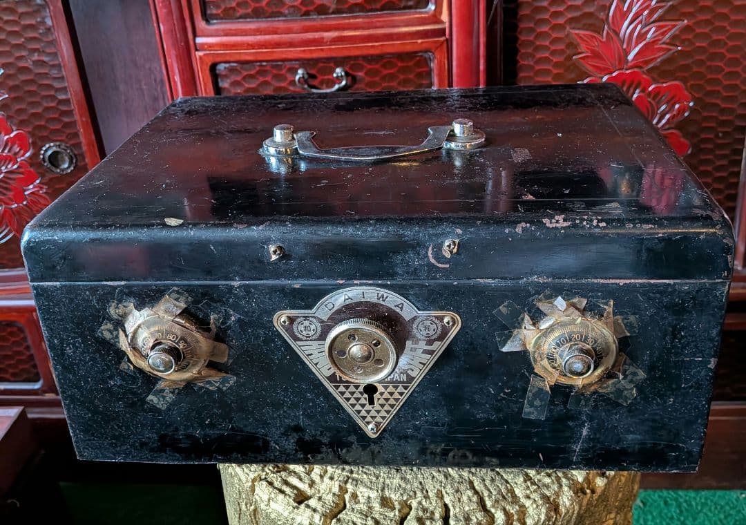 極上美品】キャッシュボックス 金庫 DAIWA 昭和レトロ 極上美品