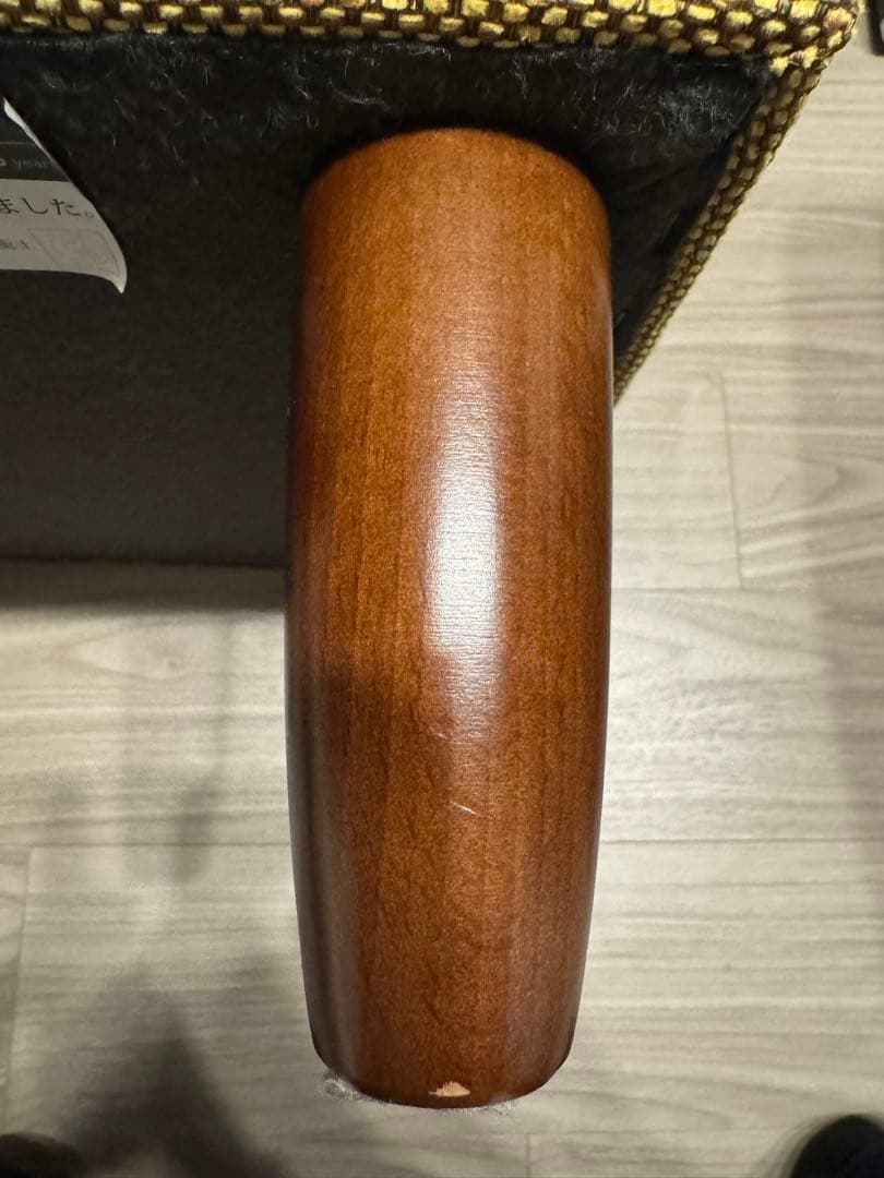 カリモク60　オットマン　マスタードイエロー