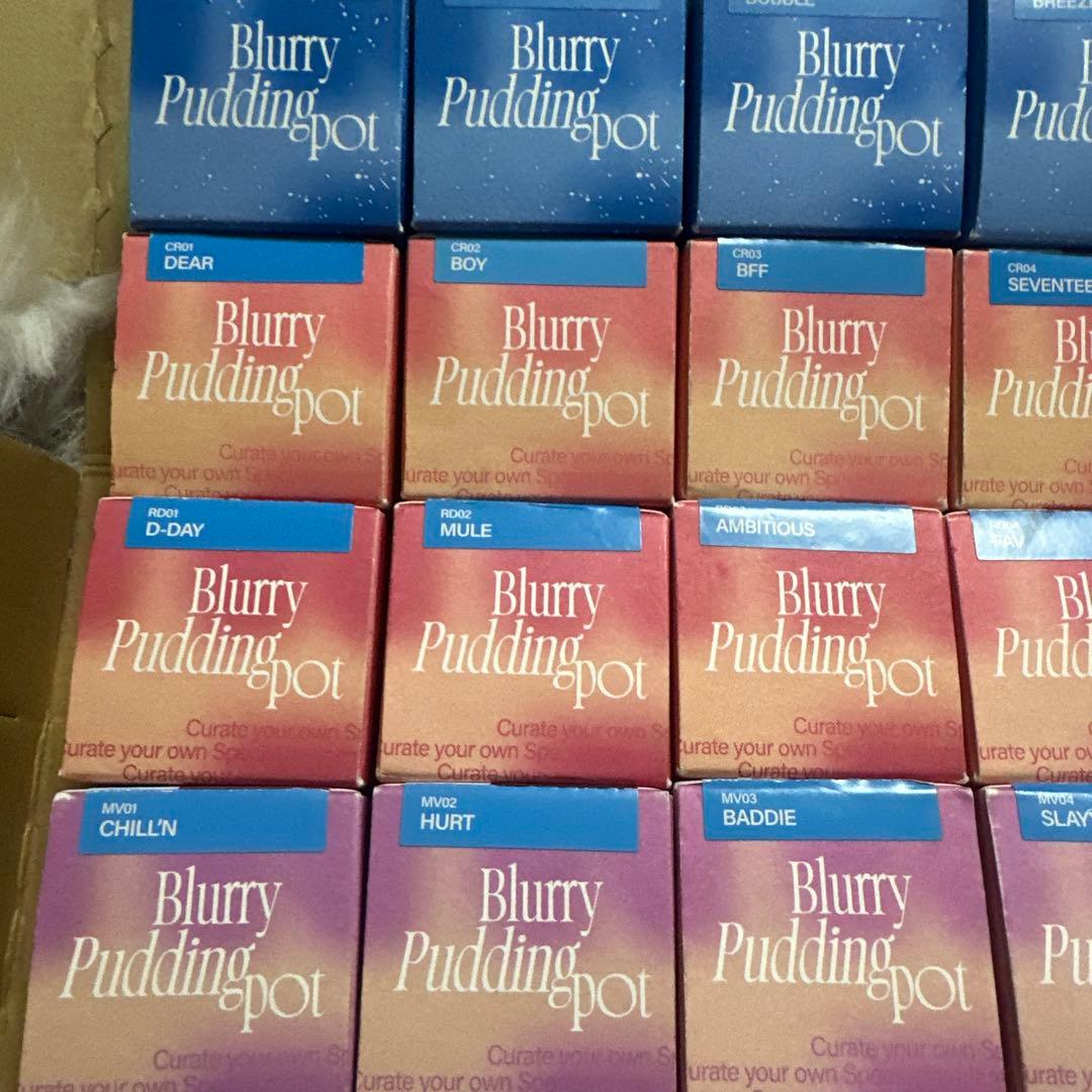 Blurry Pudding Pot クリームチーク 35個セット