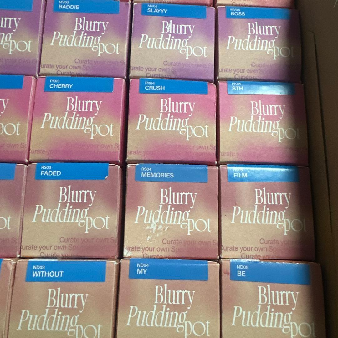 Blurry Pudding Pot クリームチーク 35個セット