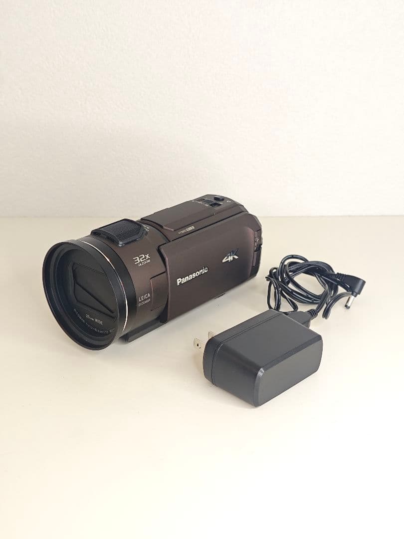 新品同様 Panasonic パナソニック 4K ビデオカメラ HC-WX2M
