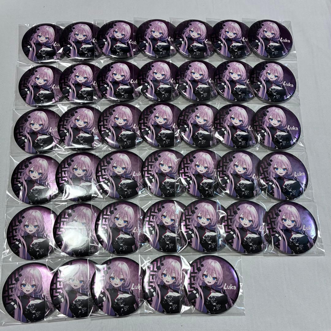 巡音ルカ 39culture 2024 ミクカル fes 缶バッジ 40点 巡音ルカ