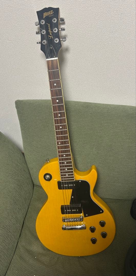 (最終値下げ)BLITZ ( ARIA PROⅡ) レスポール Jr スペシャル Blitz Aria pro Ⅱ レスポール Jr スペシャルP-90搭載