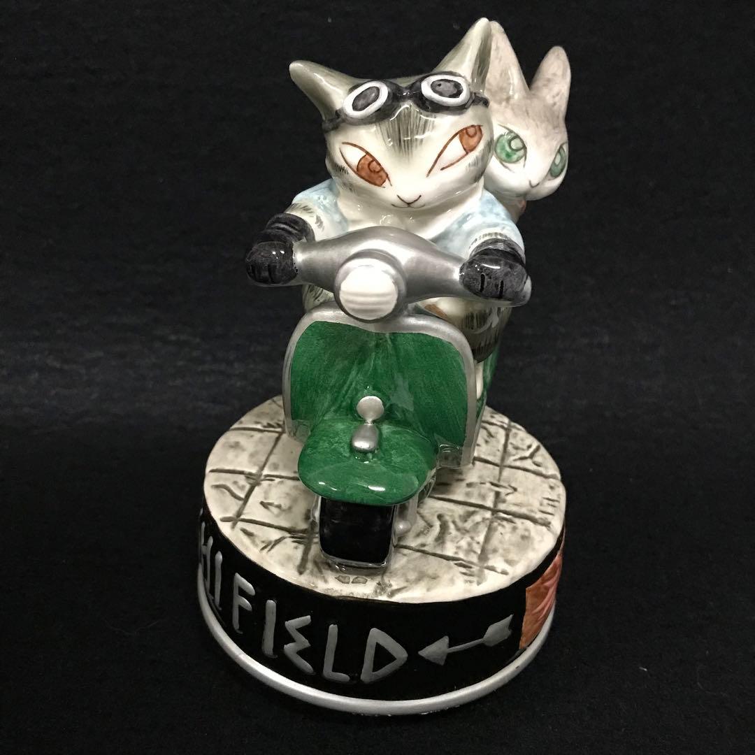 ★希少★ 未使用保管品　わちふぃーるど　猫のダヤン　オルゴールスクーター　元箱有