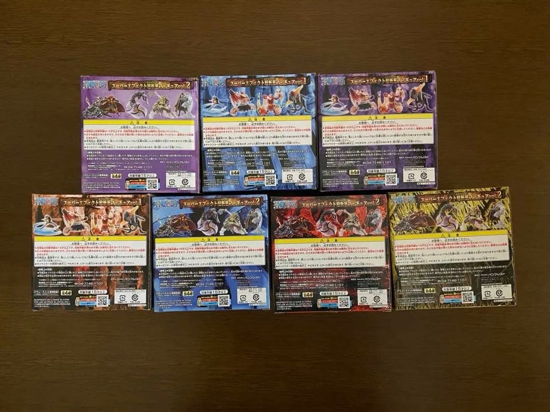 ワンピース スーパーエフェクト 超新星 フィギュア 7種