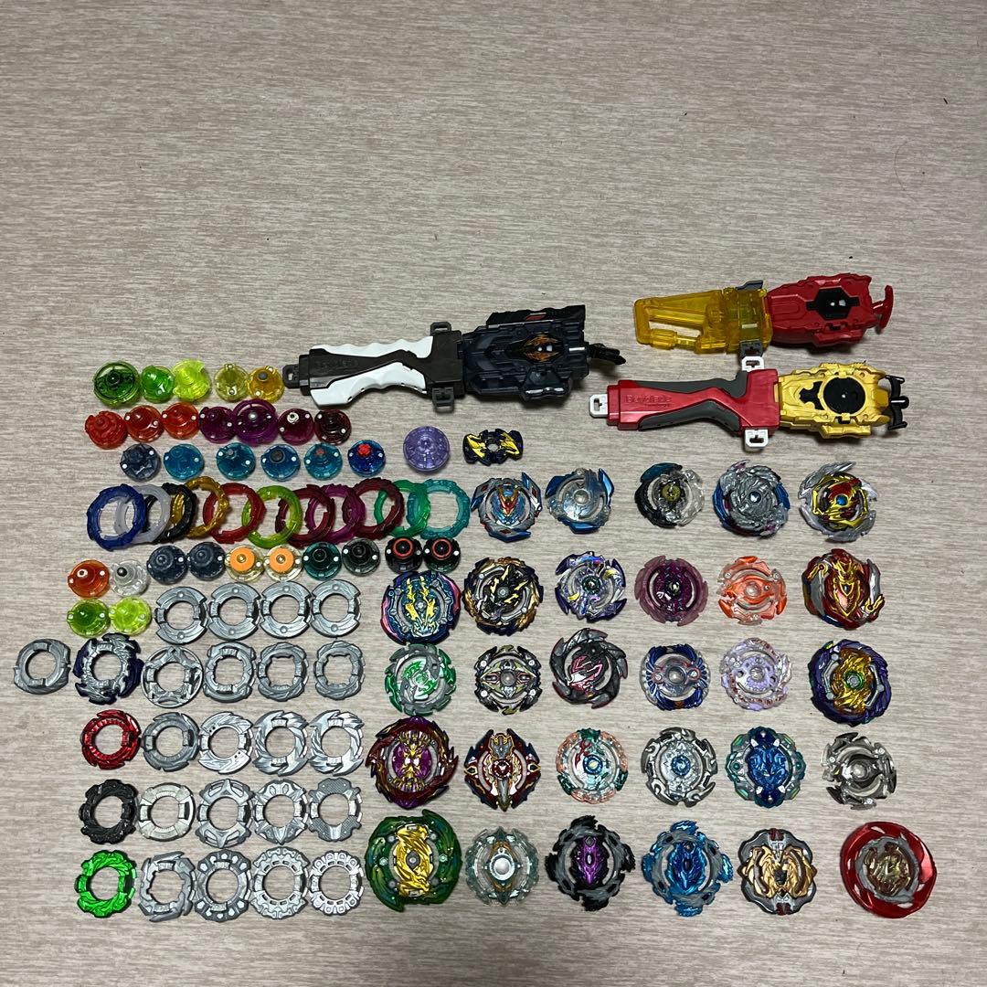 【大幅値下げ】ベイブレードセット まとめ売り 限定品有値下げ交渉可⭕️ 値下げ交渉可能 ベイブレードxまとめ売り 引退品 ランチャー BEYBLADE