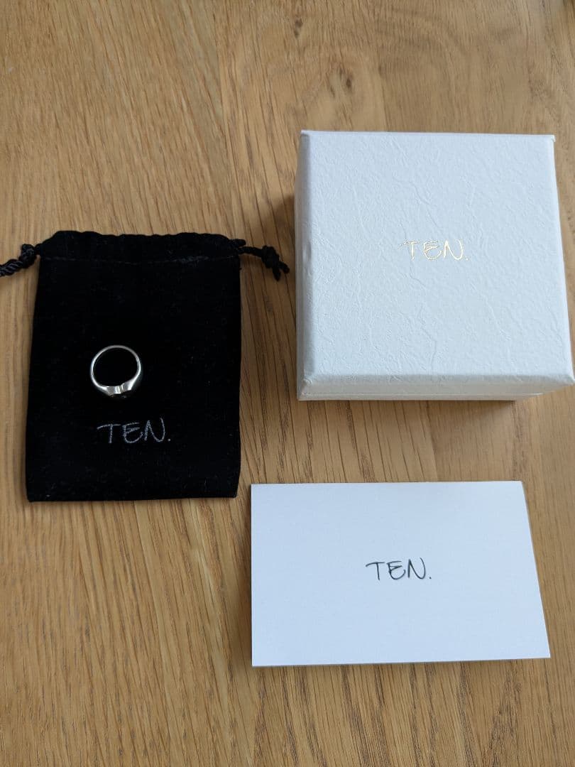 TEN. ハートシグネットリング SV 5号