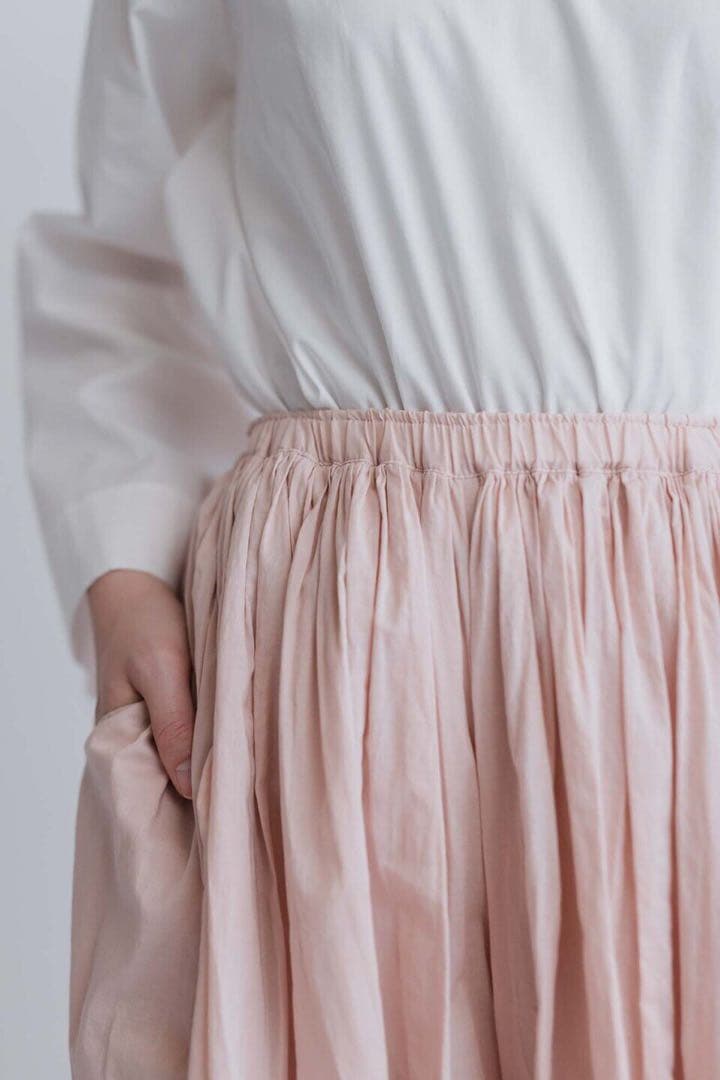 未使用品 FRANCESCA AMAM LABEL ギャザー パンツ キュロット