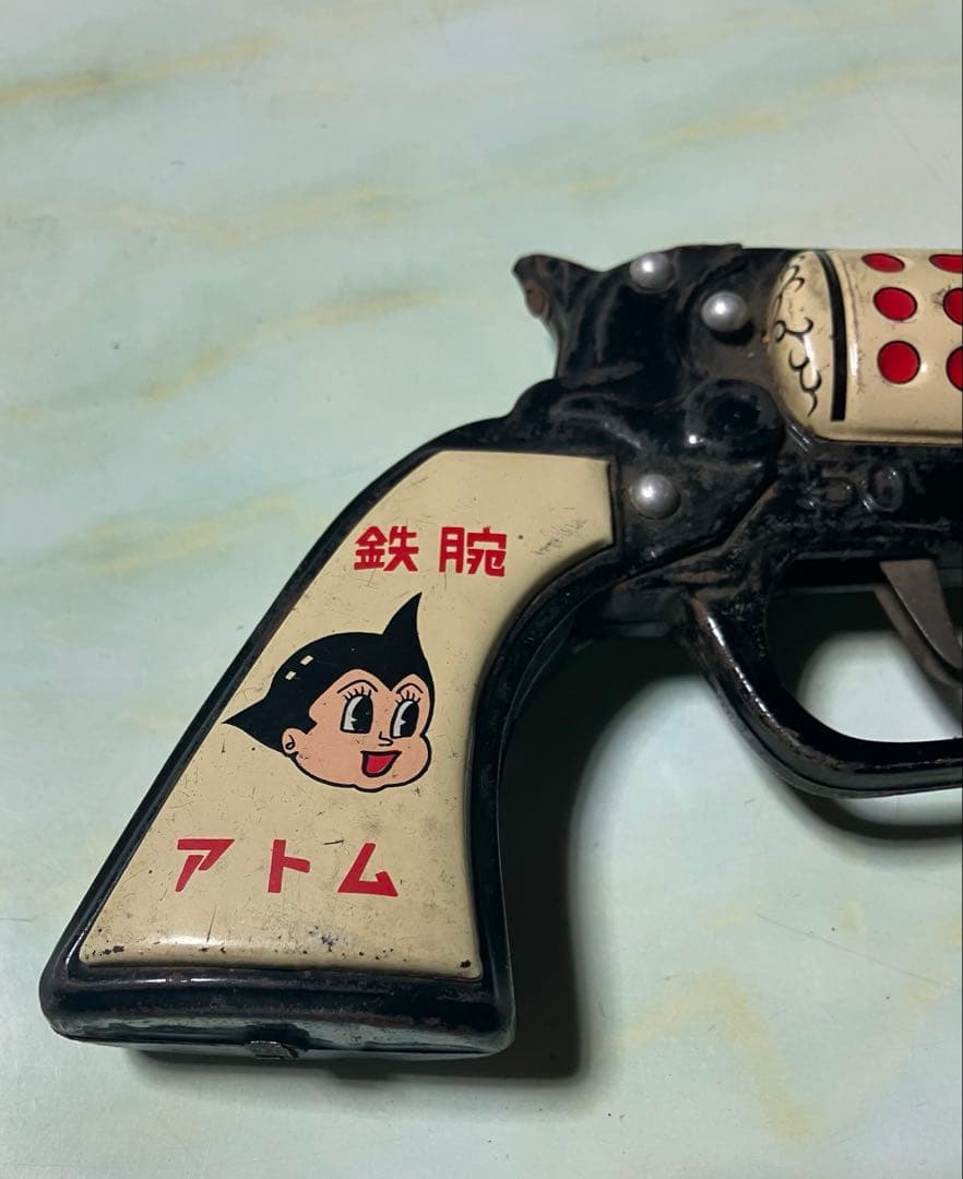 【昭和レトロ】拳銃　ピストル　トミーガン　鉄腕アトム