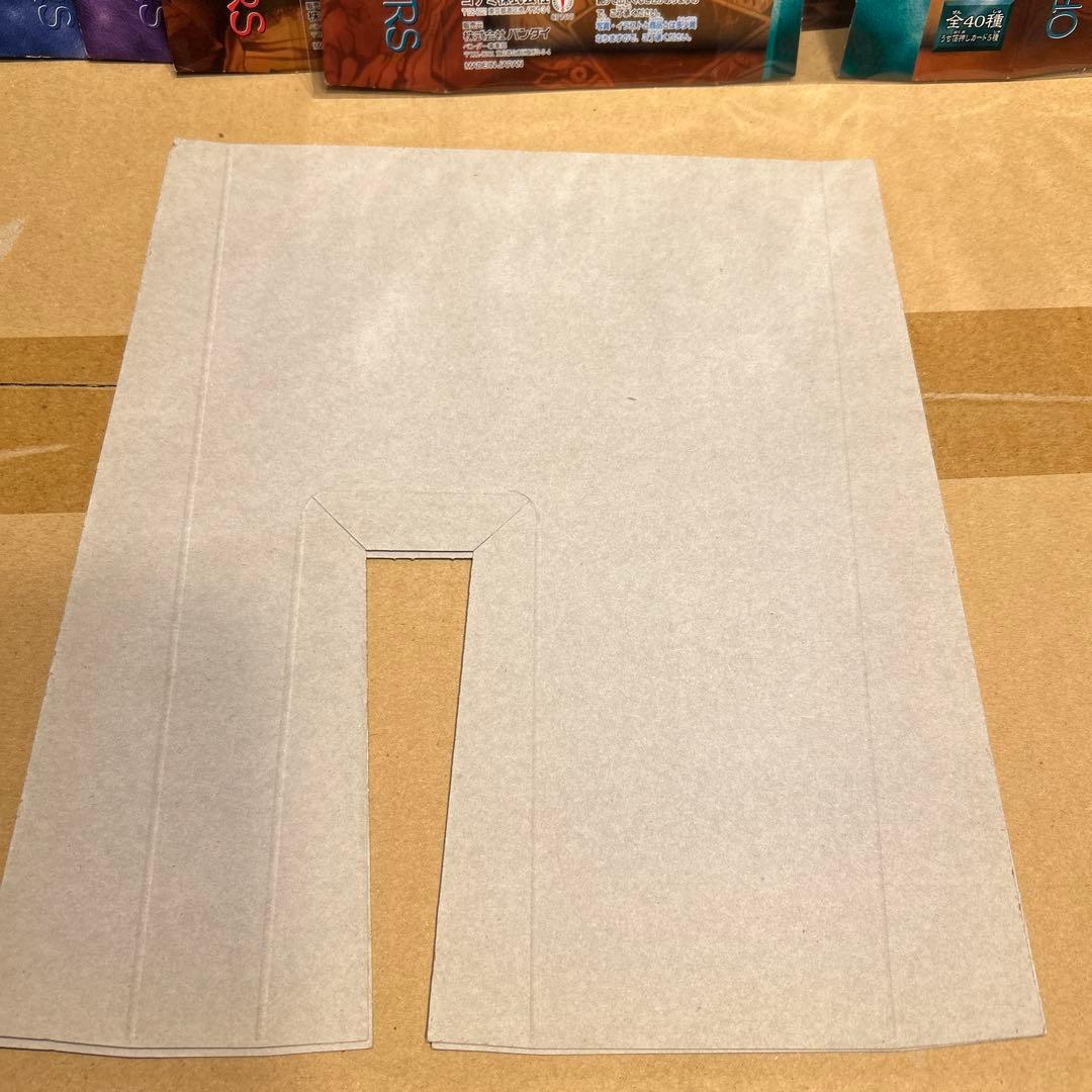 遊戯王　カードダス100 ブースター　7枚　台紙