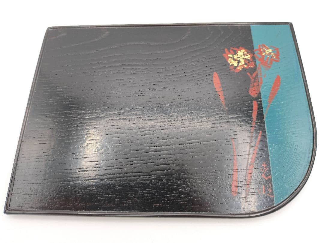 a997 銘々盆 合作 誰か袖 十作 木箱 茶道具 古物 懐石 菓子器　銘々皿