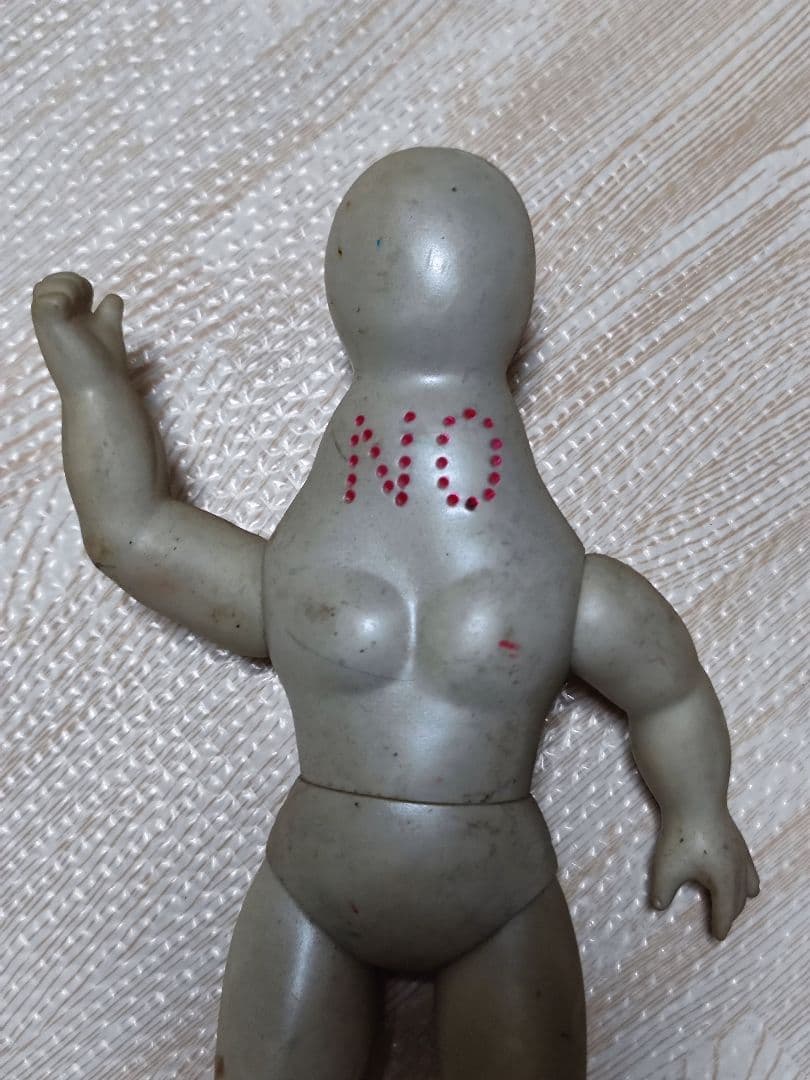 中嶋製作所当時物 タイガーマスク悪役レスラー ミスターノー ピンク