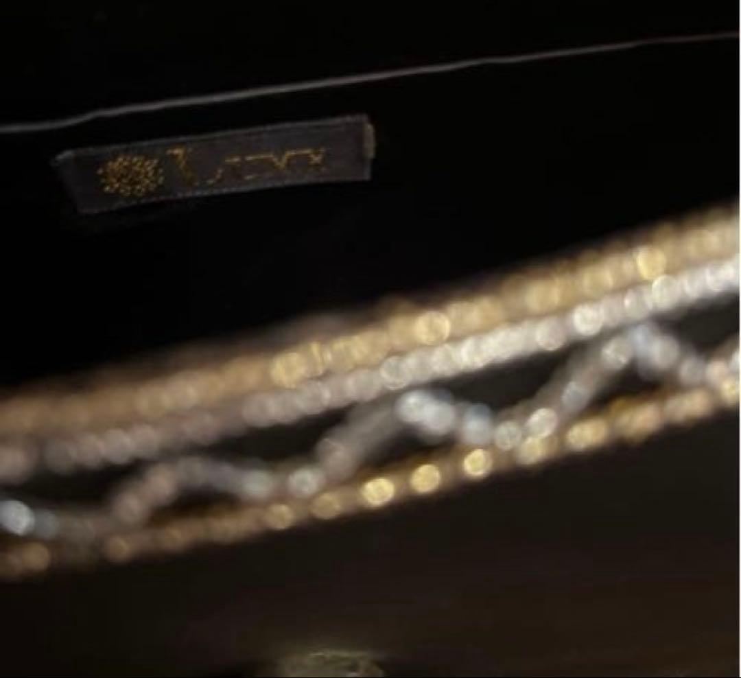 にゃん太郎LUMY　はしもと　ハンドバッグ　皇室御用達　高級　ビーズバック