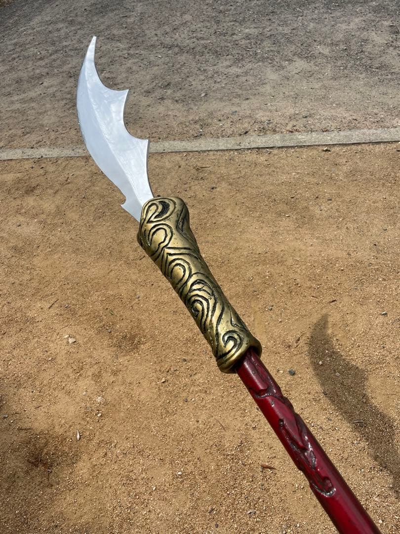 将軍の矛（実物大）ハンドメイド木刀