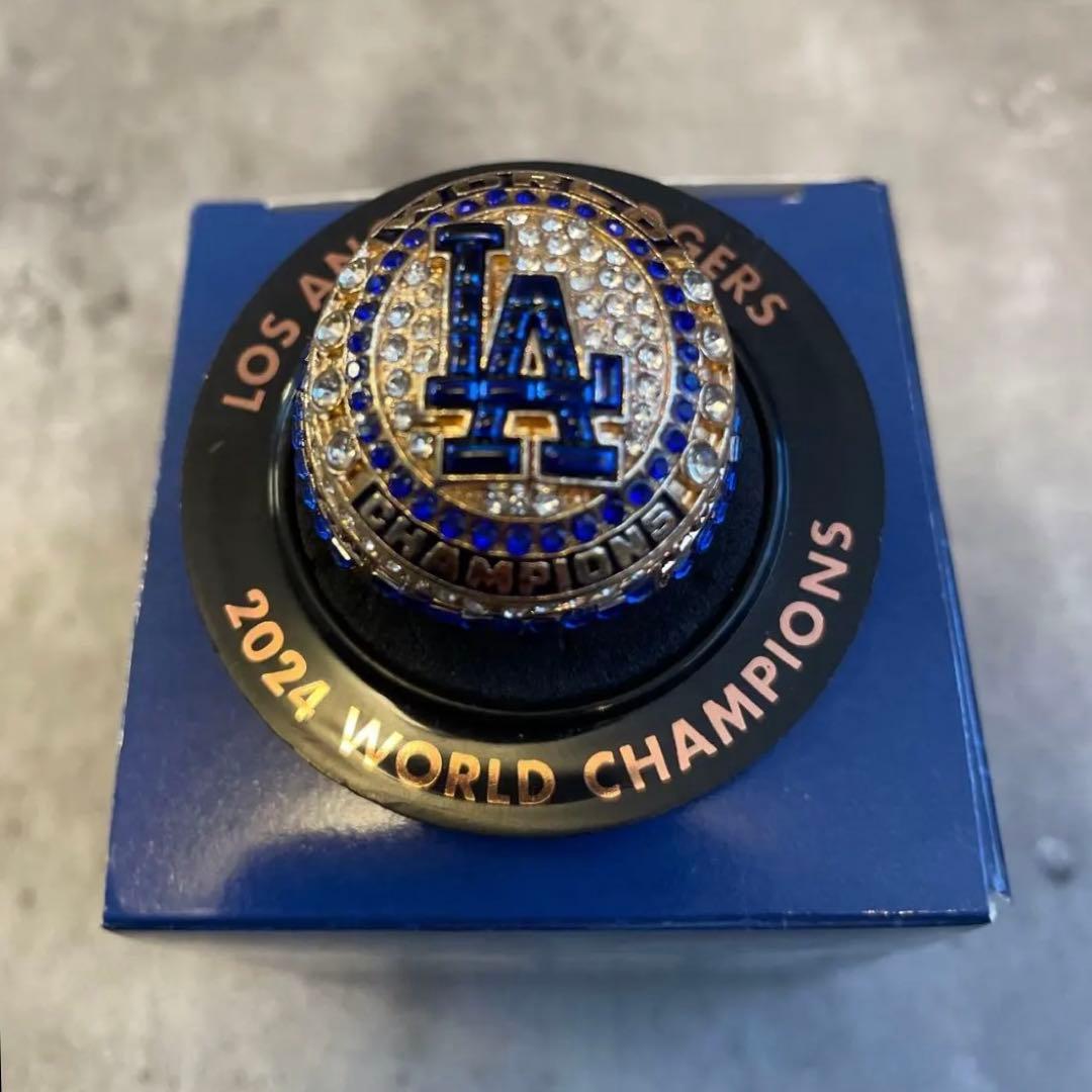 希少 球場配布】シャンピオンズリング 山本由伸 ドジャース dodgers