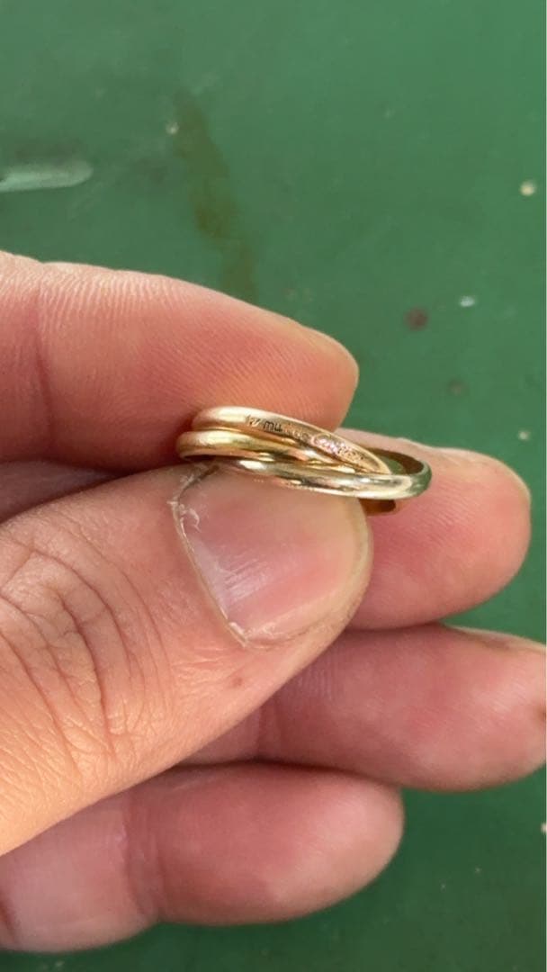 【カルティエ/Cartier】 トリニティリング 9号 K18YG/WG/PG カルティエ/Cartier】 トリニティリング 9号 K18YG/WG/PG Cartier