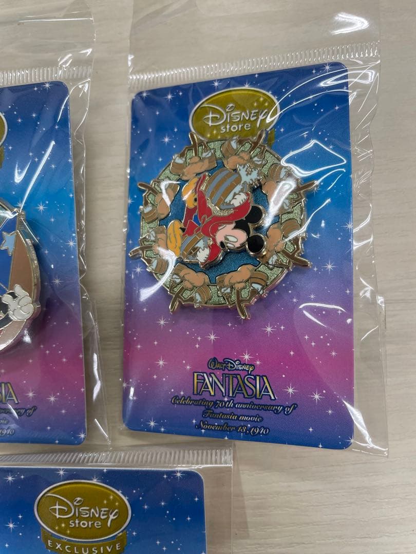 Disney Fantasia ピンバッジ 5個セット