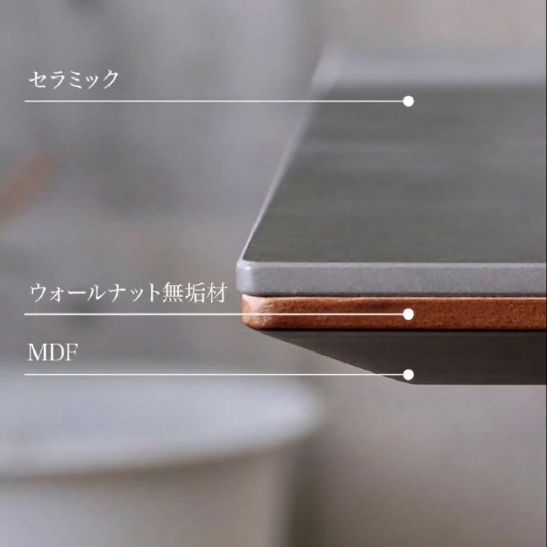 まとめて購入限定 値下げ ダイニングテーブル(4/4) セラミック 石目調