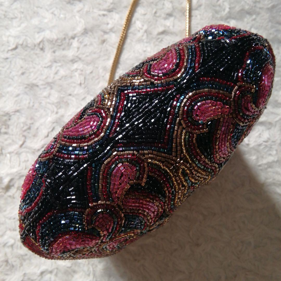 LUMY　はしもと　ビーズバッグ　モルティ