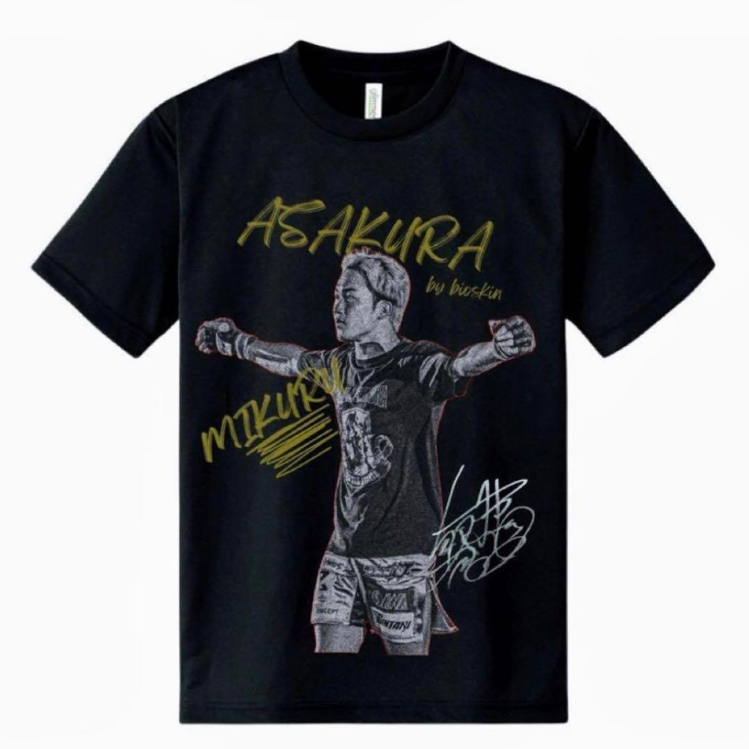 朝倉未来 メンズbio 非売品 ノベルティ Tシャツ L - メルカリ