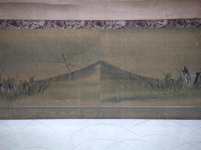 ♥【真作】　掛軸　三尾 暁峯　猛虎図　掛け軸　虎　寅　骨董　古玩