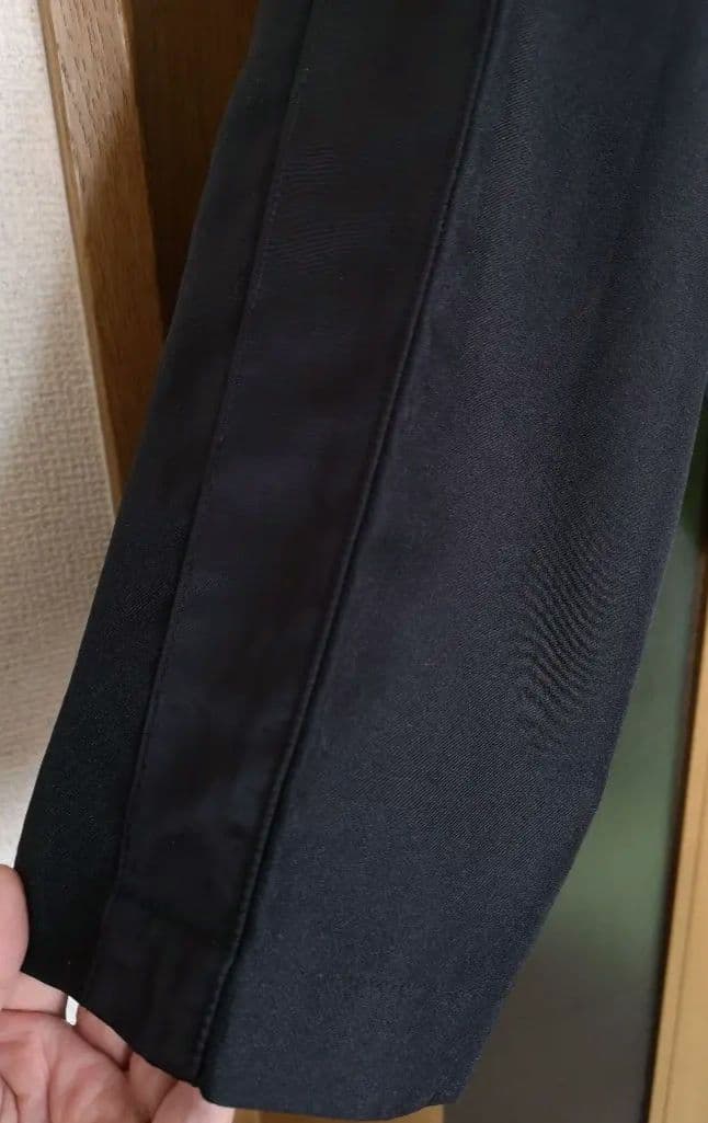 土日祝日セールブラックコムデギャルソン サルエルパンツ