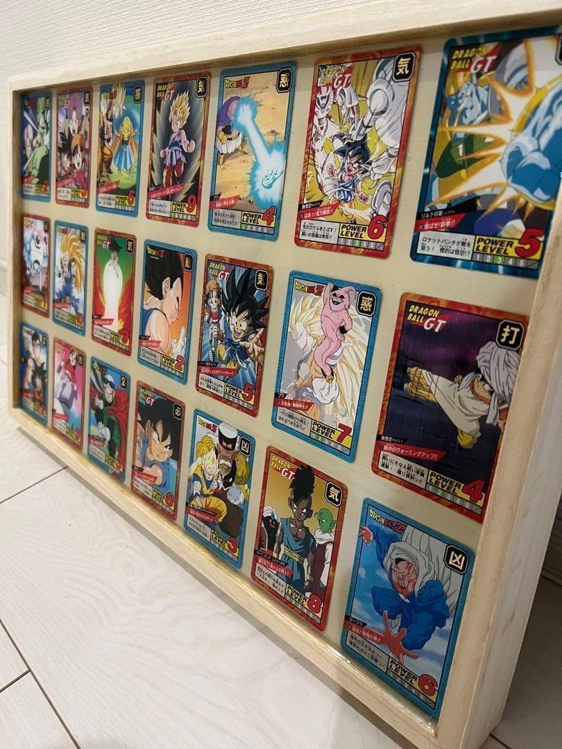 ☆ドラゴンボール ミニテーブル 折りたたみ カード 名場面 インテリア