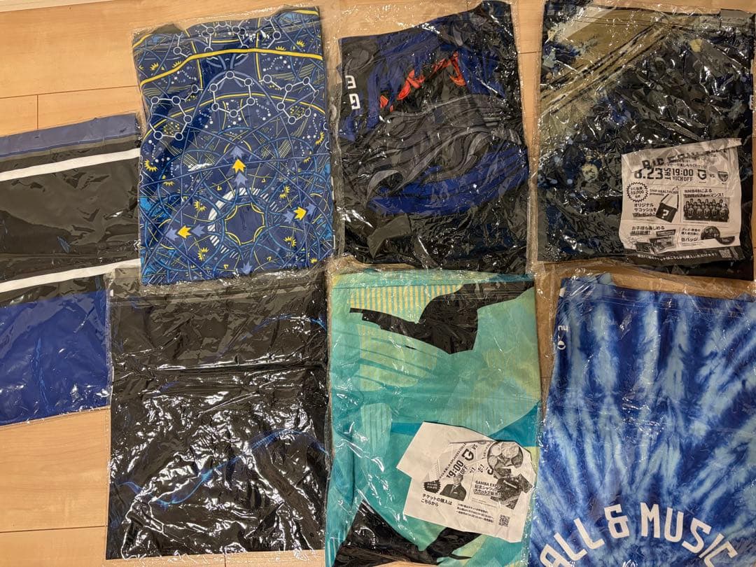 ガンバ大阪 非売品シャツ 7枚セット 大人フリー