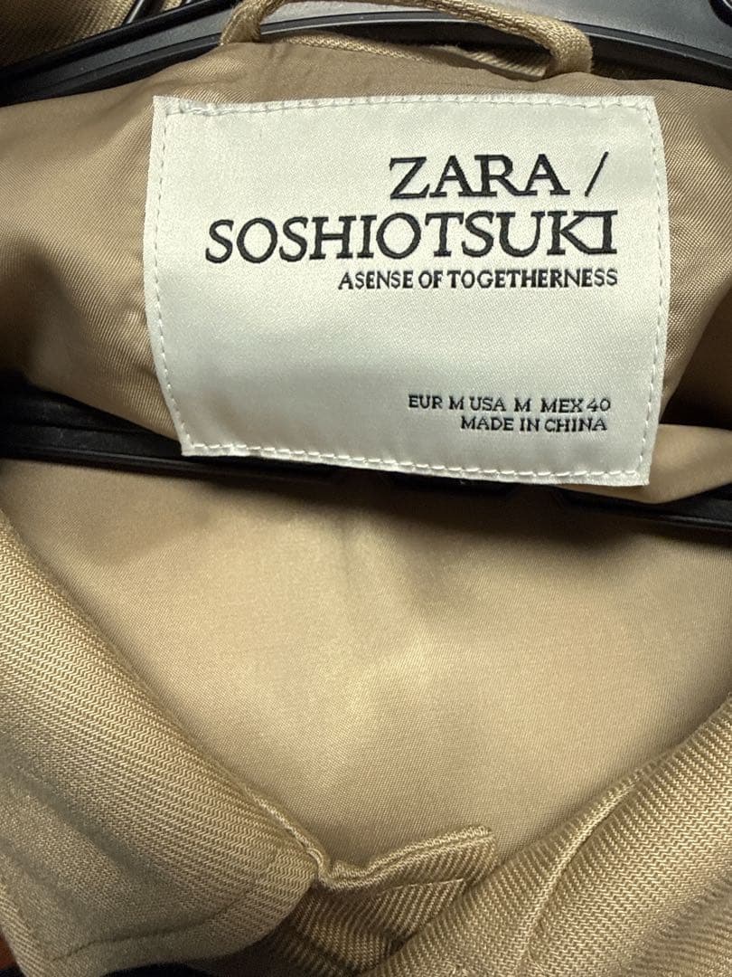 ZARA SOSHIOTSUKI リラックスフィットポケットジャケット - メルカリ