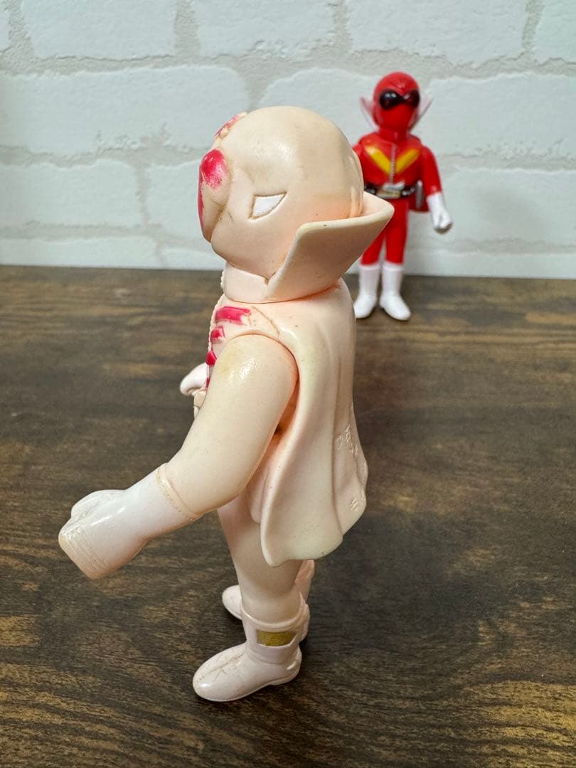 当時物】ポピー 秘密戦隊ゴレンジャー アカレンジャー モモレンジャー