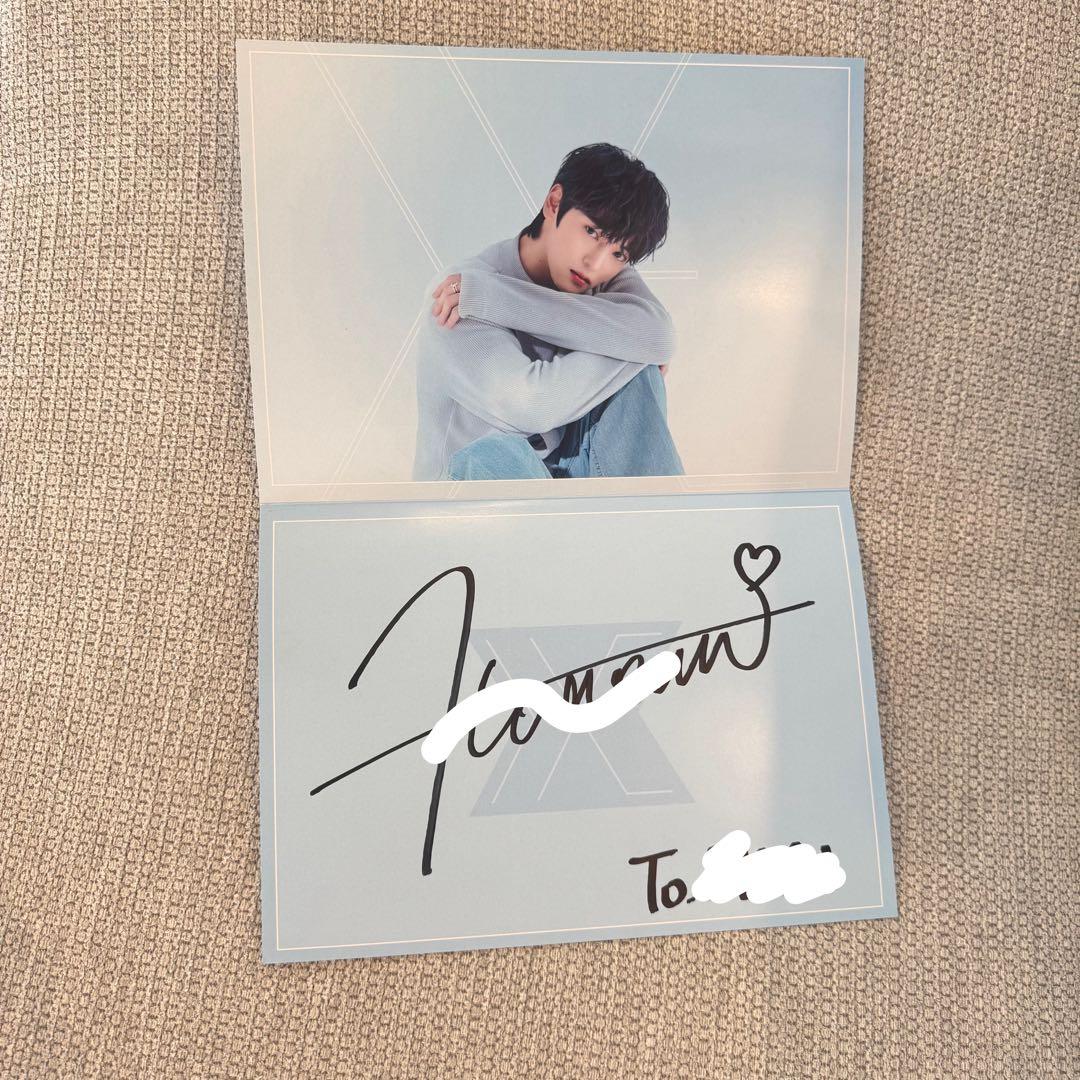 ハヌム haneum boys2planet ボイプラ サイン ハヌム haneum boys2planet ボイプラ サイン