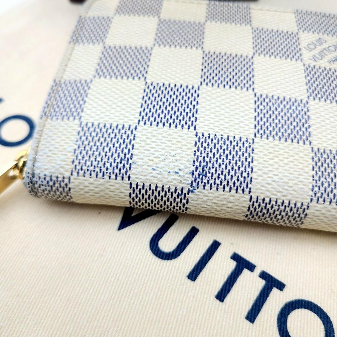 ルイヴィトン ダミエ アズール ジッピーパース 小銭入れ カードケース