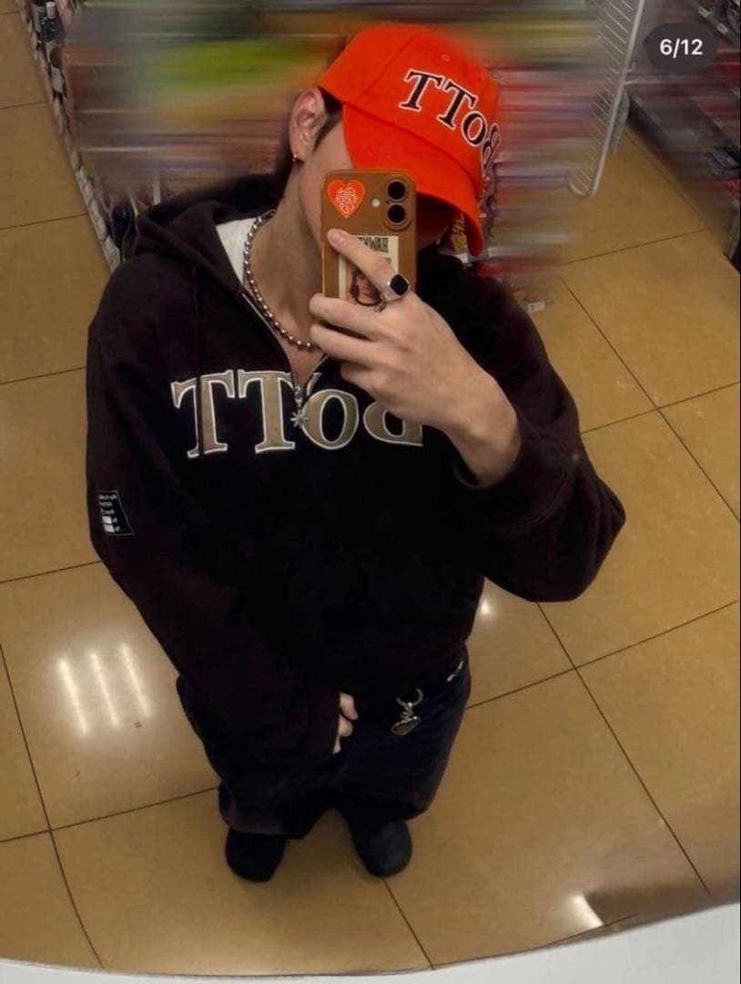 R*様 BoTT OG Logo Zip Hoodie - Brown M　西洸