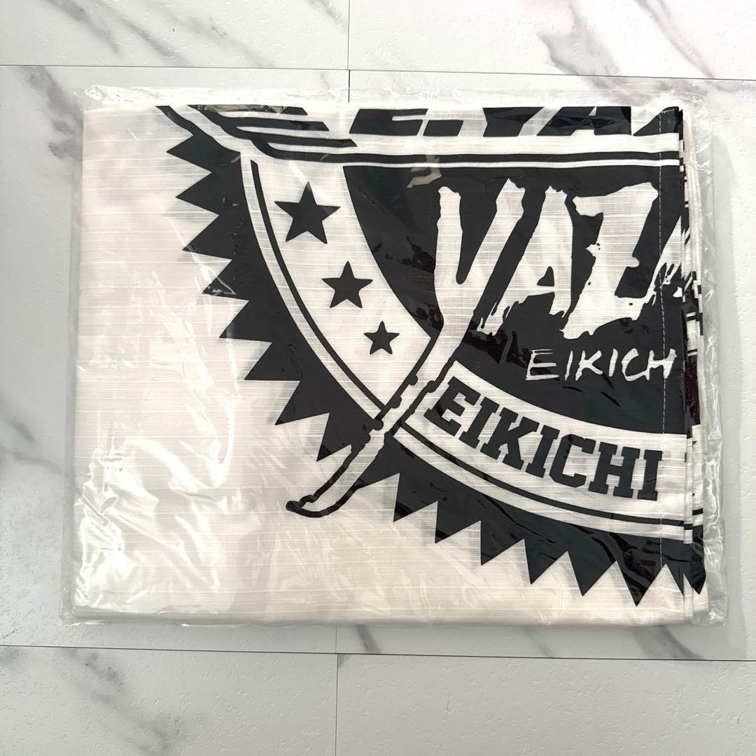 新品 未開封】 矢沢永吉 のれん(スリーロゴ)ホワイト 暖簾 公式グッズ