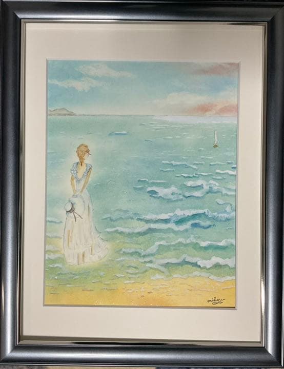 癒しの絵　パステル画　水彩画