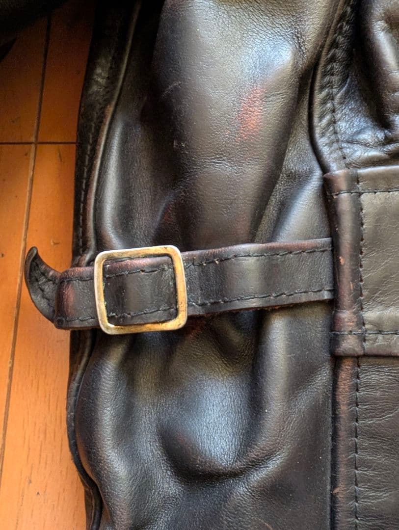 鈴*充様 エアロレザー ハーフベルト ホースハイド AERO LEATHER