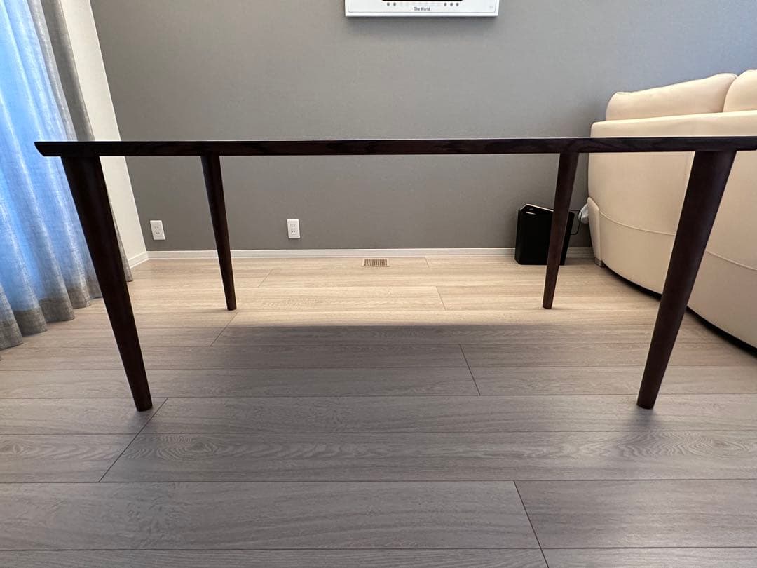 【カリモク60】ダイニングテーブル 幅150cm D36544モカブラウン