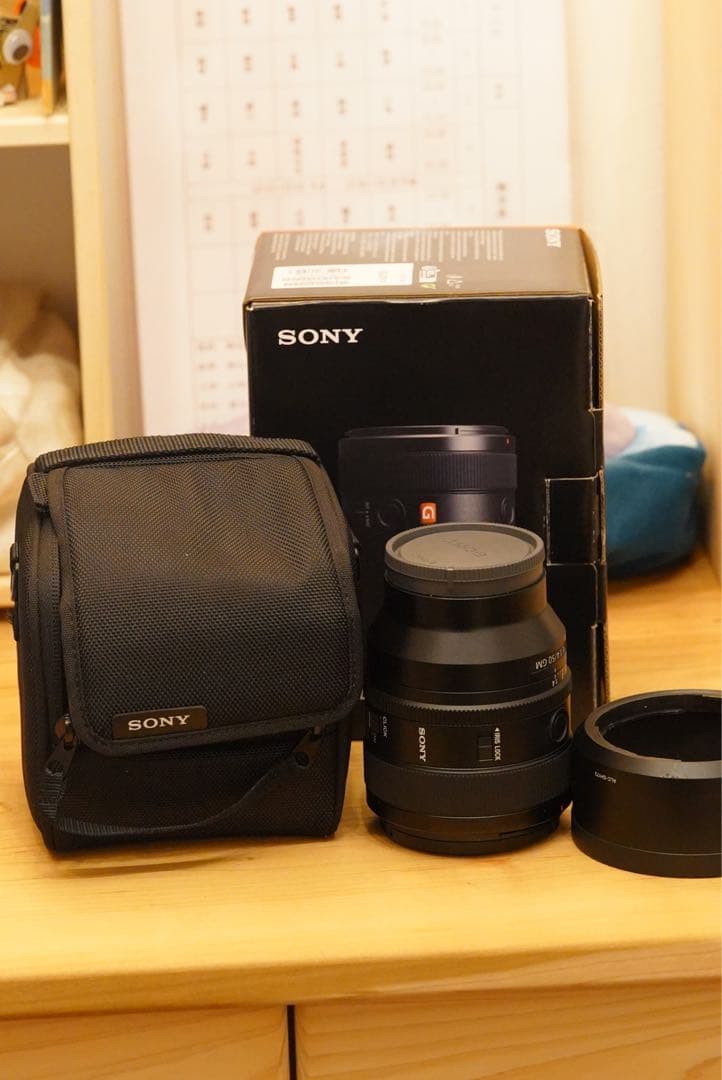 箱・バッグ付き] SONY FE 50mm F1.4 GM